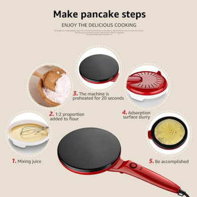 New product Portable Crepe Maker Non-stick Frying Pan Fry Egg Pancake Pot Mini Cooking Tools Drop shipping Accessories Home disc