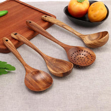 Load image into Gallery viewer, Wooden Kitchen Cooking Utensil Nonstick Cooking Dinner Food Shovel Spatula Spoon Food Shovel Kitchen Tools