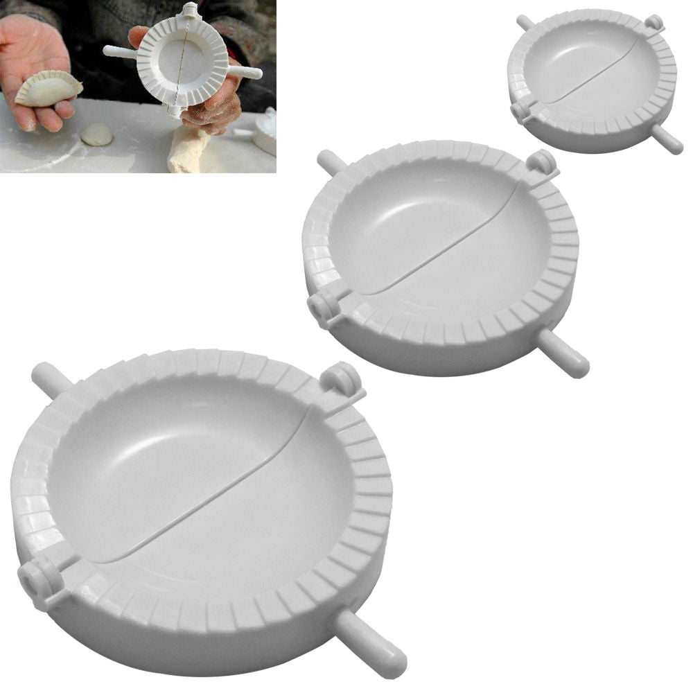 3Size Dumplings Mould Dough Press Pie Device Ravioli Wonton Dough Pastry Tools Kitchen Cooking Dumpling Dessert Maker Cyoza Mold