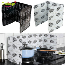 Load image into Gallery viewer, Aluminium Foil Plate Kitchen Gadgets Oil Splatter Screens Cover Gas Stove Splash Shield Guard Proof Baffle Home Cooking Tool